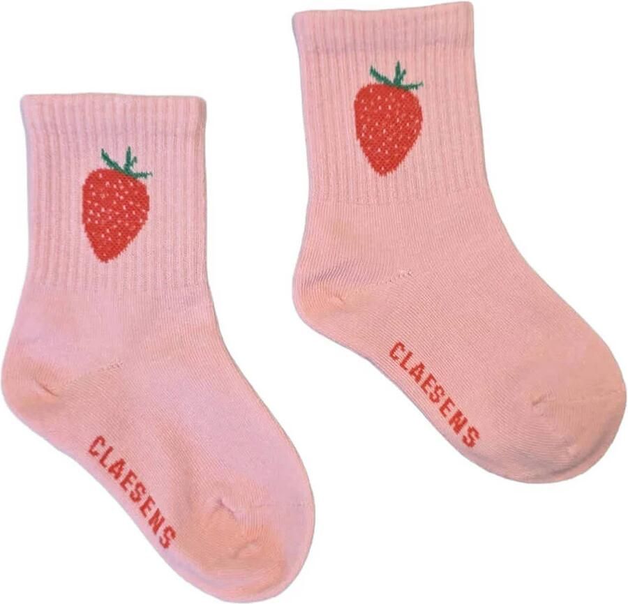 Claesen's Meisjes Sokken 2-Pack Strawberry