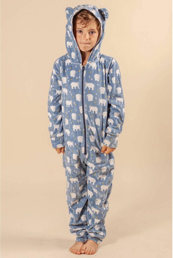 Claesen's Onesie Velours Polar Bear