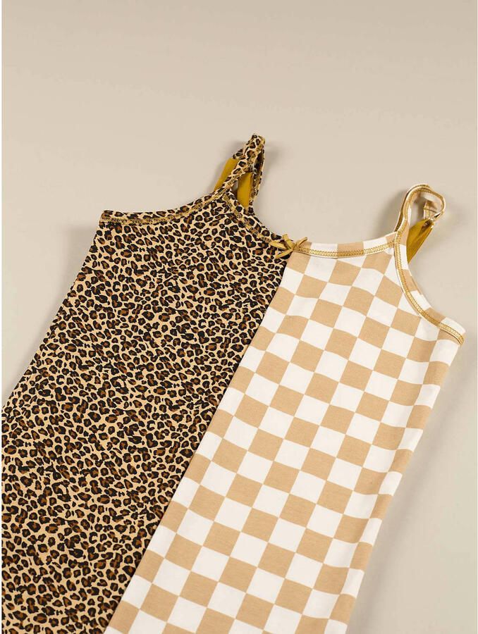CLAESEN'S Meisjes Nachtkleding Singlet 2-pack Multi - Foto 3