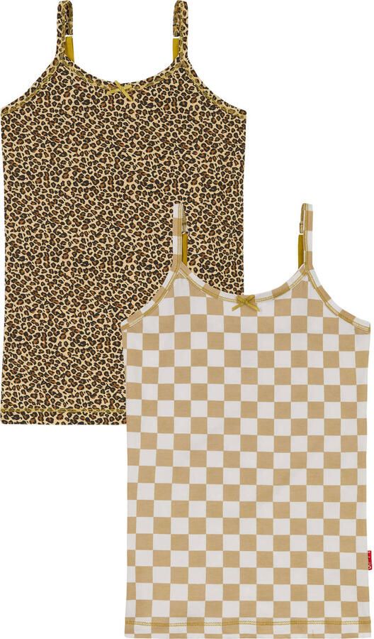 CLAESEN'S Meisjes Nachtkleding Singlet 2-pack Multi - Foto 4