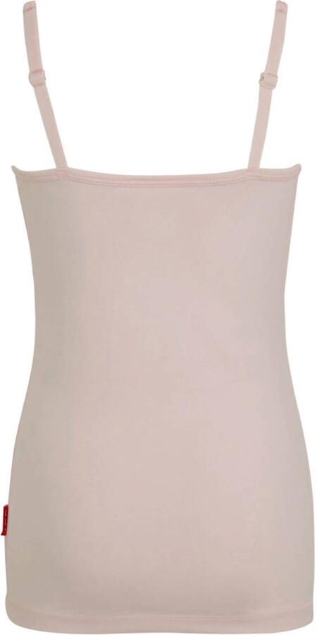 Claesen's singlet roze Hemd Meisjes Stretchkatoen Ronde hals Effen 128 134 - Foto 3