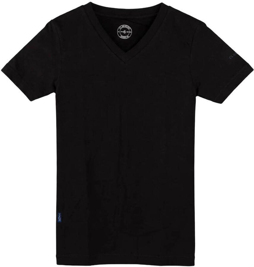 Claesen's T' Shirt V neck Navy