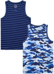 Claesen's hemd set van 2 lichtblauw blauw