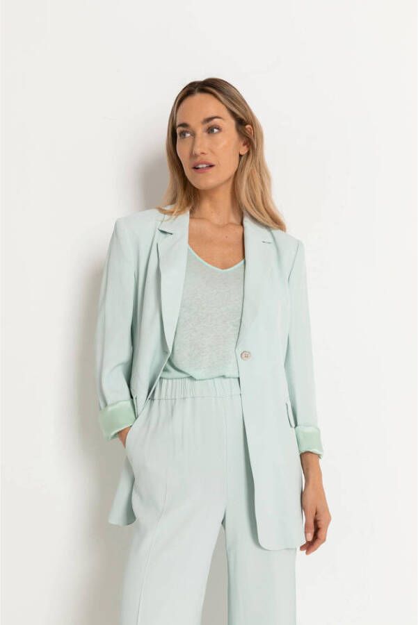 Claudia Sträter Single Breasted Blazer Mint