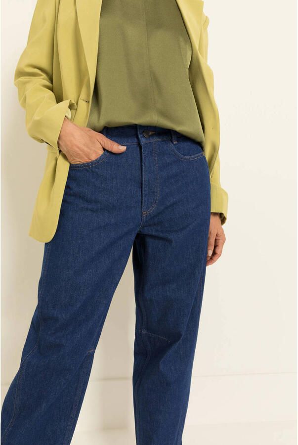 Claudia Sträter barrel jeans dark blue denim - Foto 2