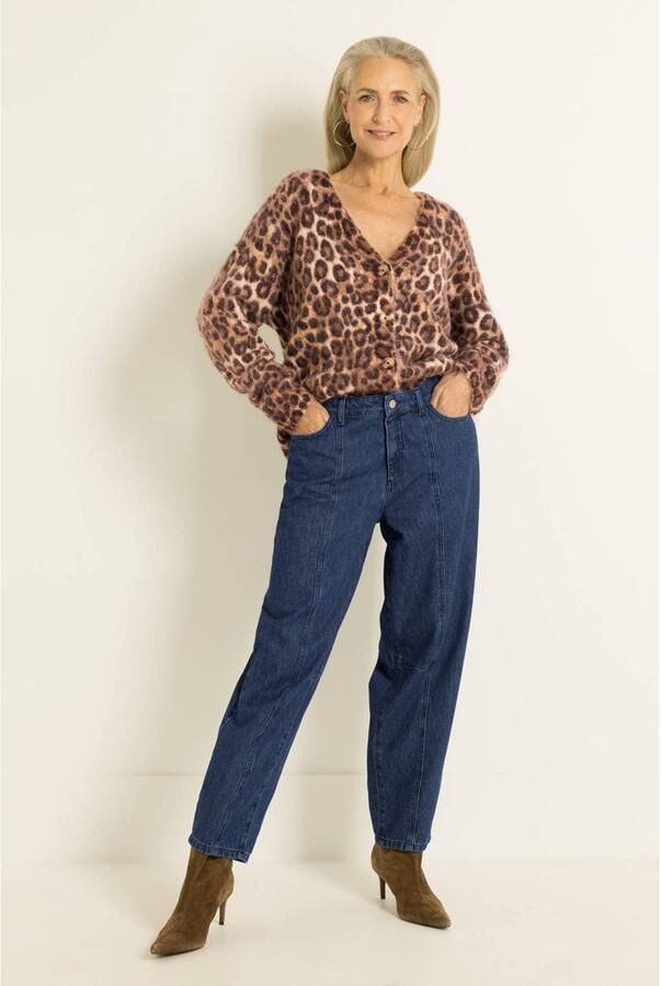 Claudia Sträter barrel jeans dark blue