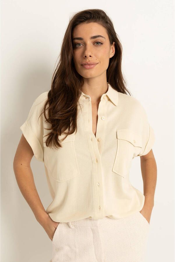 Claudia Sträter blouse beige