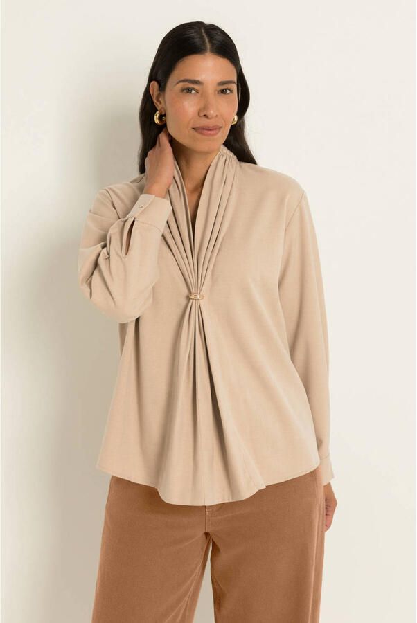 Claudia Sträter blouse beige