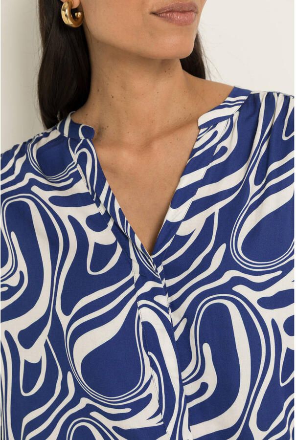 Claudia Sträter blouse blauw - Foto 3