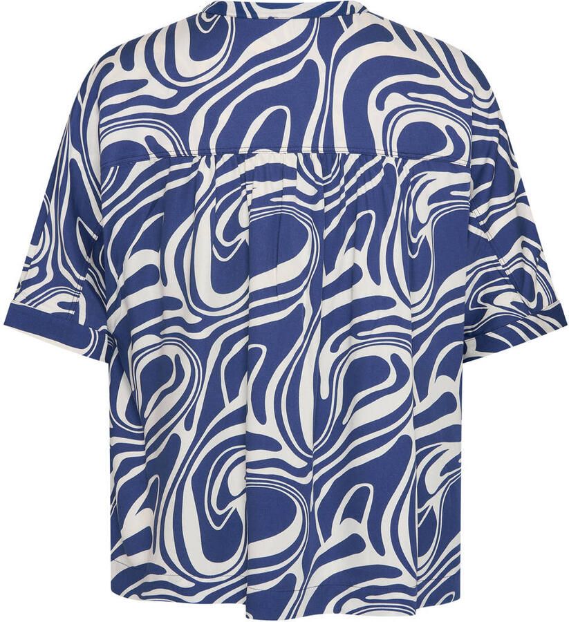 Claudia Sträter blouse blauw - Foto 2