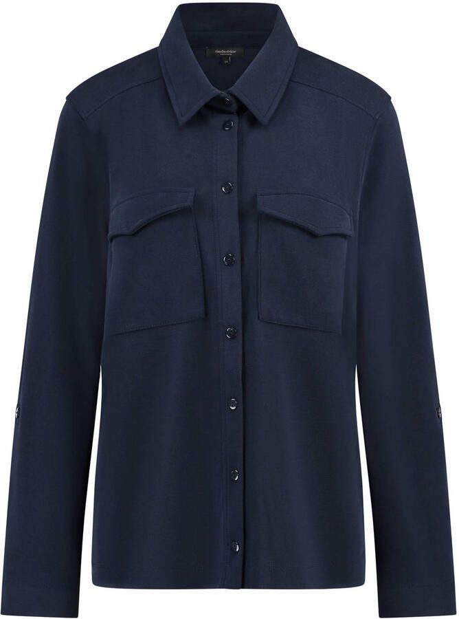 Claudia Sträter blouse donkerblauw - Foto 2