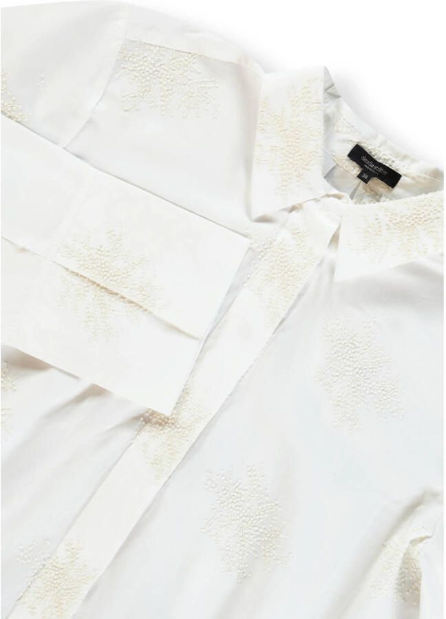 Claudia Sträter blouse met borduursel crème - Foto 3