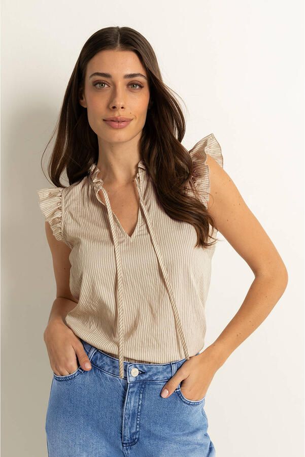 Claudia Sträter blousetop beige