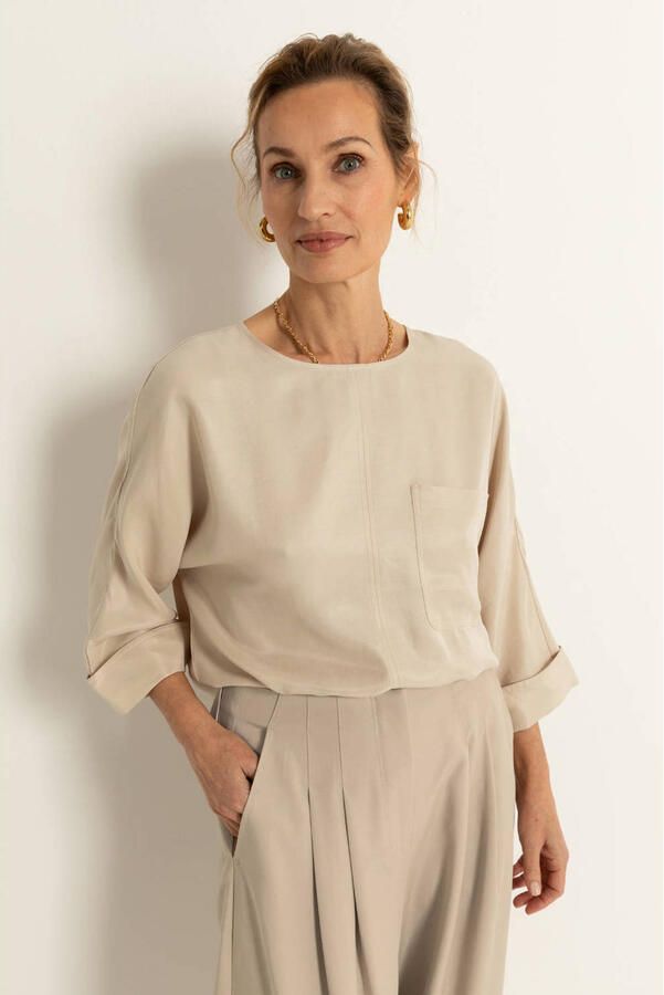 Claudia Sträter blousetop beige