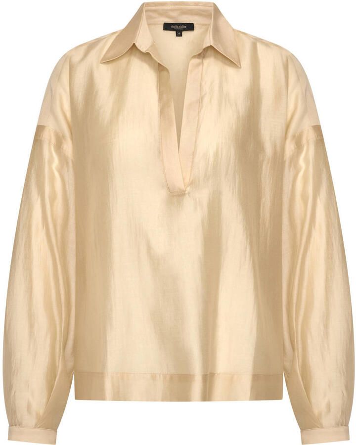 Claudia Sträter blousetop taupe