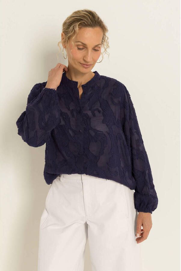 Claudia Sträter CLAUDIA BY CLAUDIA STRÄTER blouse blauw