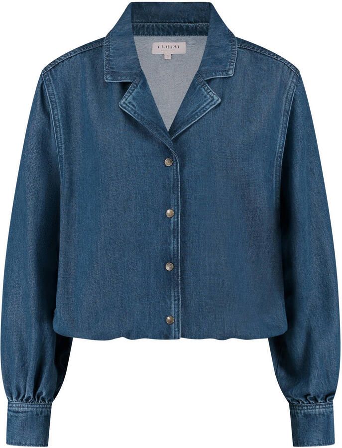 Claudia Sträter CLAUDIA BY CLAUDIA STRÄTER blouse donkerblauw