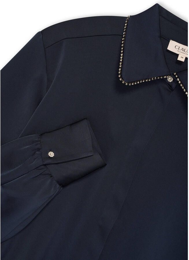 Claudia Sträter CLAUDIA BY CLAUDIA STRÄTER blouse donkerblauw - Foto 3