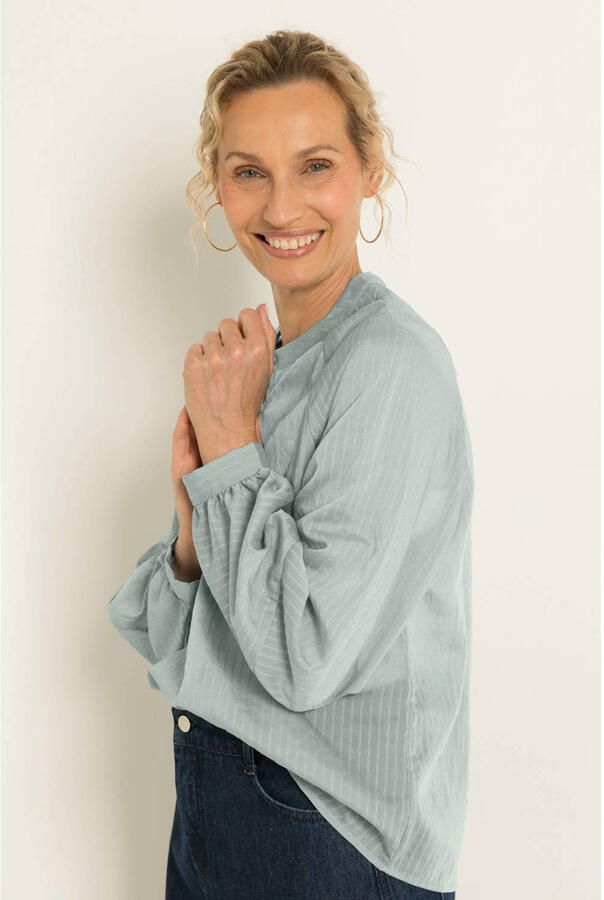 Claudia Sträter CLAUDIA BY CLAUDIA STRÄTER blouse grijsblauw