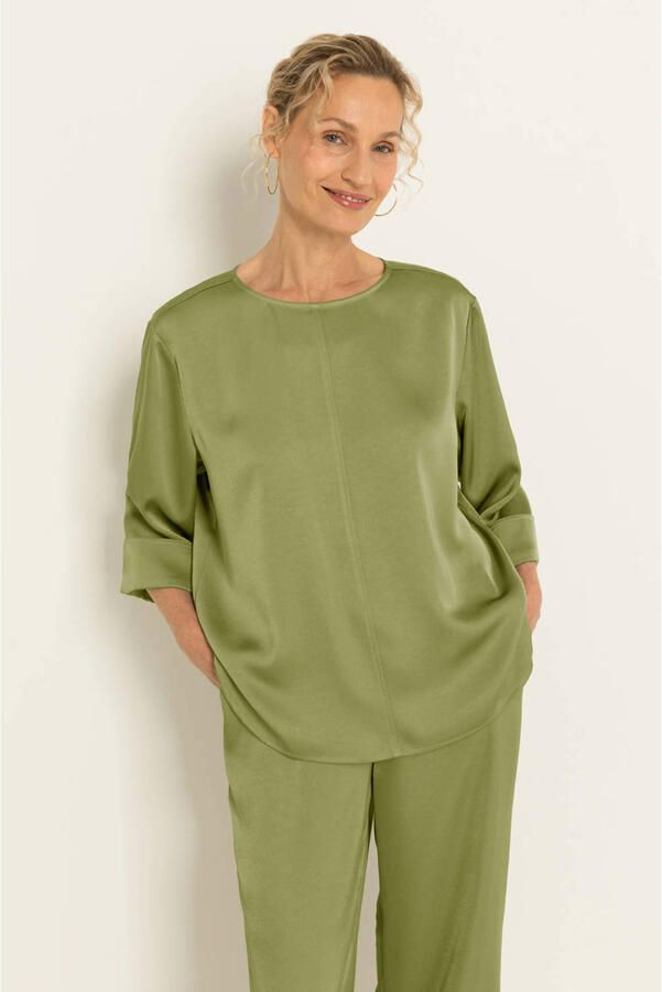 Claudia Sträter CLAUDIA BY CLAUDIA STRÄTER blouse groen