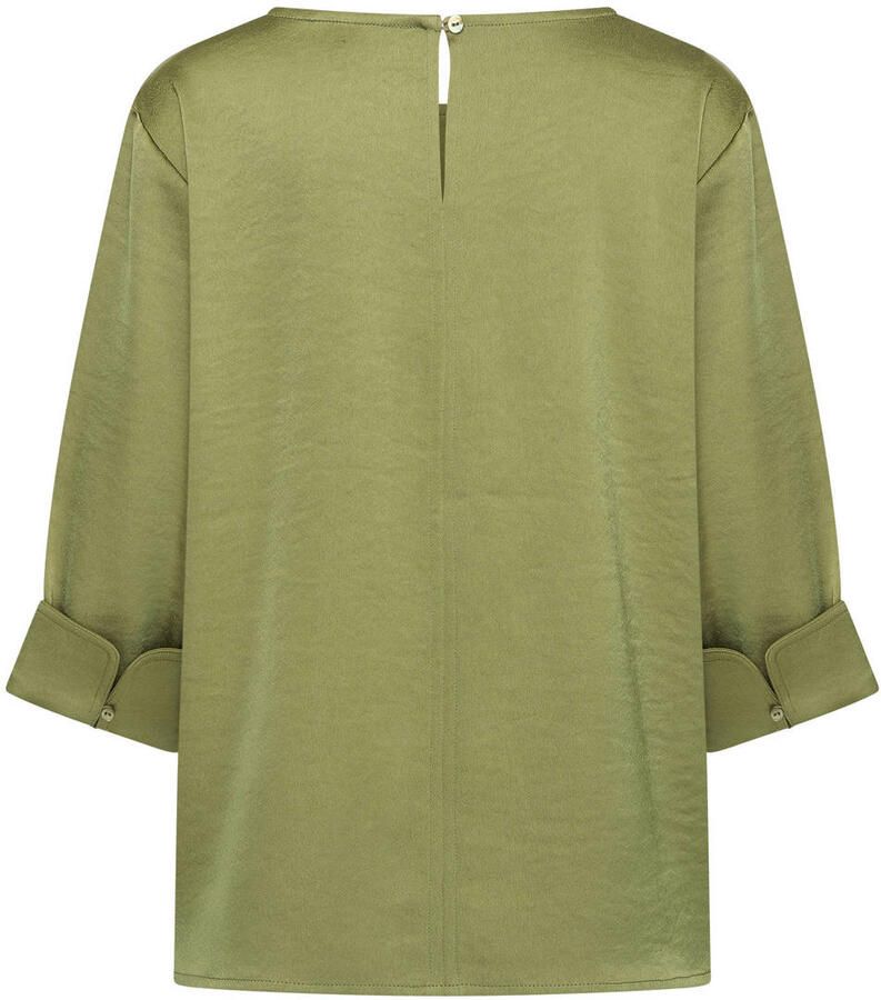 Claudia Sträter CLAUDIA BY CLAUDIA STRÄTER blouse groen - Foto 2