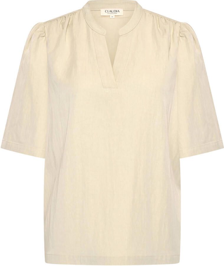 Claudia Sträter CLAUDIA BY CLAUDIA STRÄTER blouse lichtgeel
