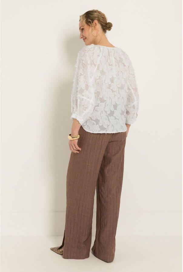 Claudia Sträter CLAUDIA BY CLAUDIA STRÄTER blouse wit - Foto 3