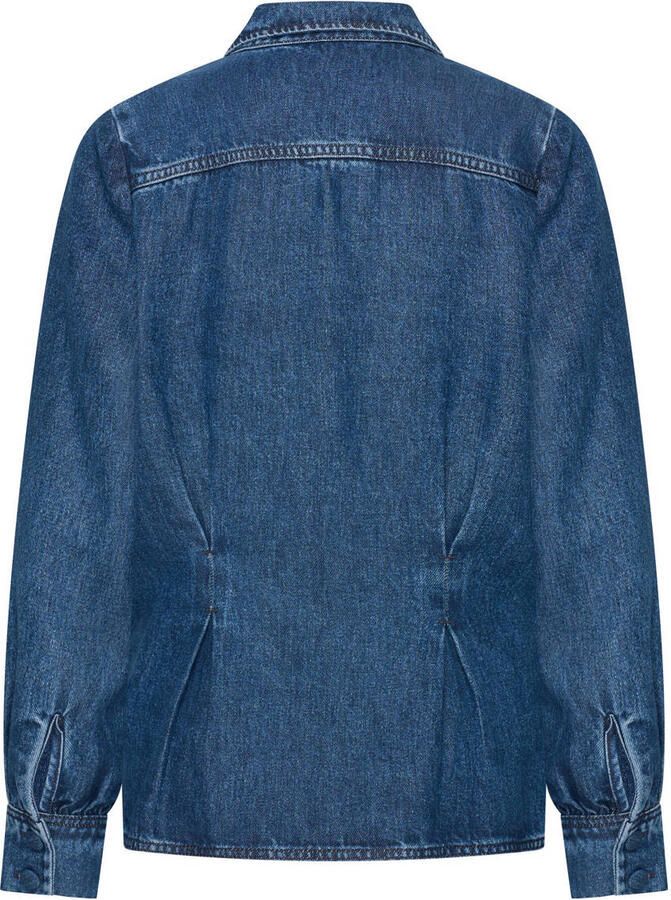 Claudia Sträter CLAUDIA BY CLAUDIA STRÄTER denim blouse dark blue denim - Foto 3
