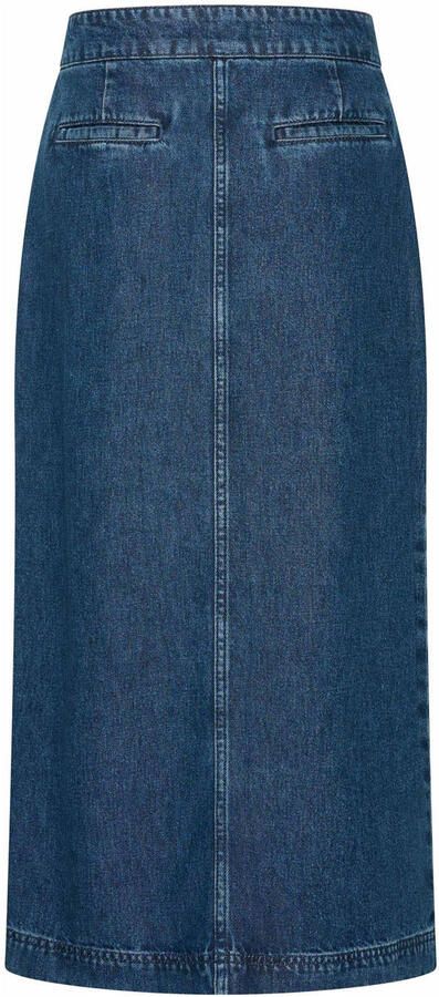 Claudia Sträter CLAUDIA BY CLAUDIA STRÄTER denim spijkerrok dark blue denim - Foto 3
