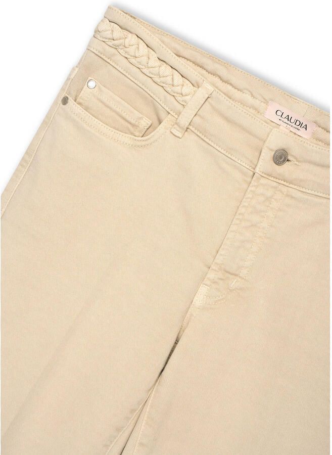 Claudia Sträter CLAUDIA BY CLAUDIA STRÄTER flared jeans lichtgrijs - Foto 2