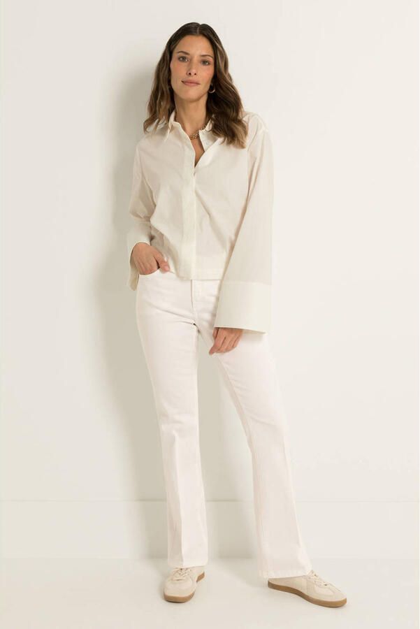 Claudia Sträter CLAUDIA BY CLAUDIA STRÄTER flared jeans wit