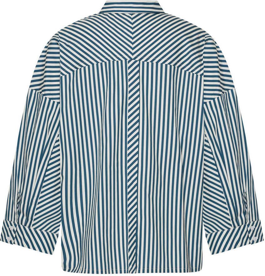 Claudia Sträter CLAUDIA BY CLAUDIA STRÄTER gestreepte blouse donkerblauw - Foto 2