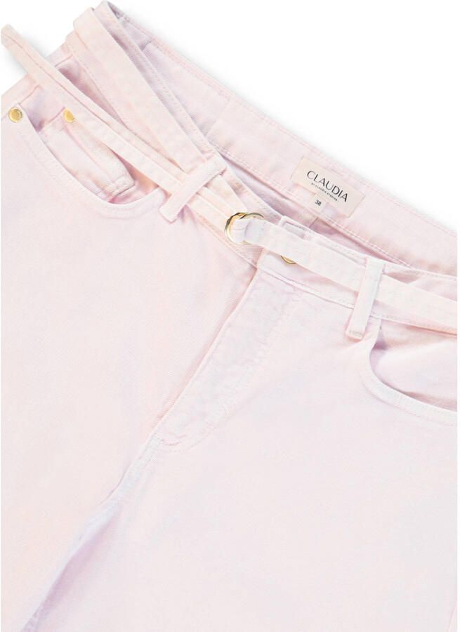 Claudia Sträter CLAUDIA BY CLAUDIA STRÄTER high waist wide leg jeans lila - Foto 2