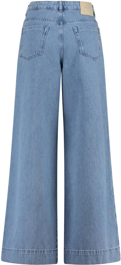 Claudia Sträter CLAUDIA BY CLAUDIA STRÄTER high waist wide leg jeans medium blue denim - Foto 3