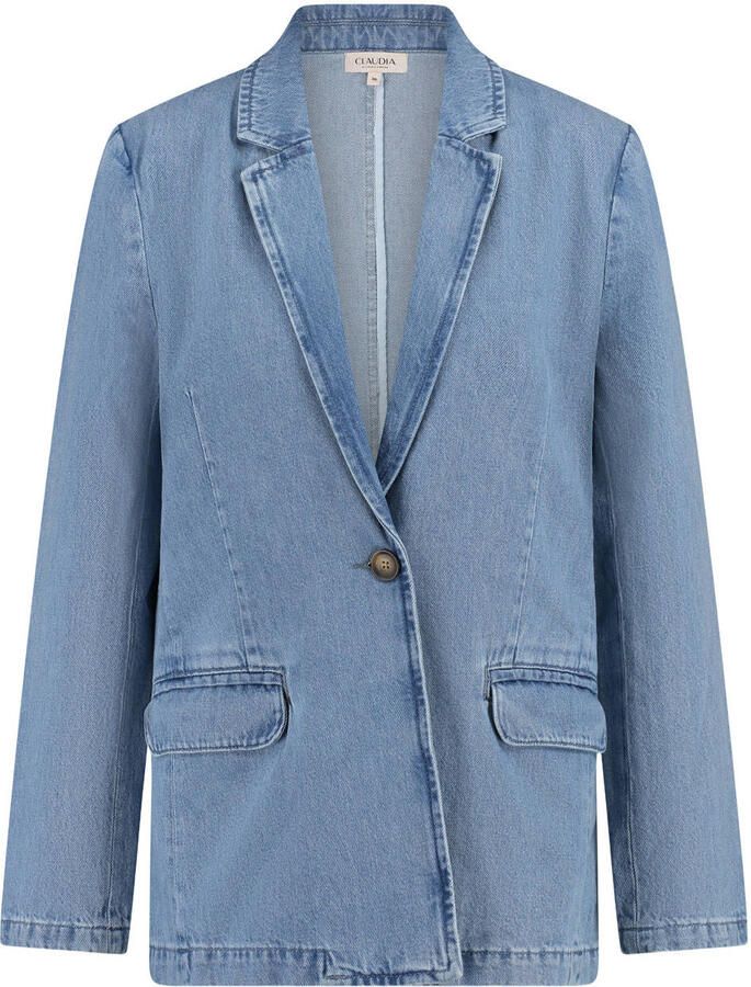 Claudia Sträter CLAUDIA BY CLAUDIA STRÄTER regular blazer light blue denim - Foto 2