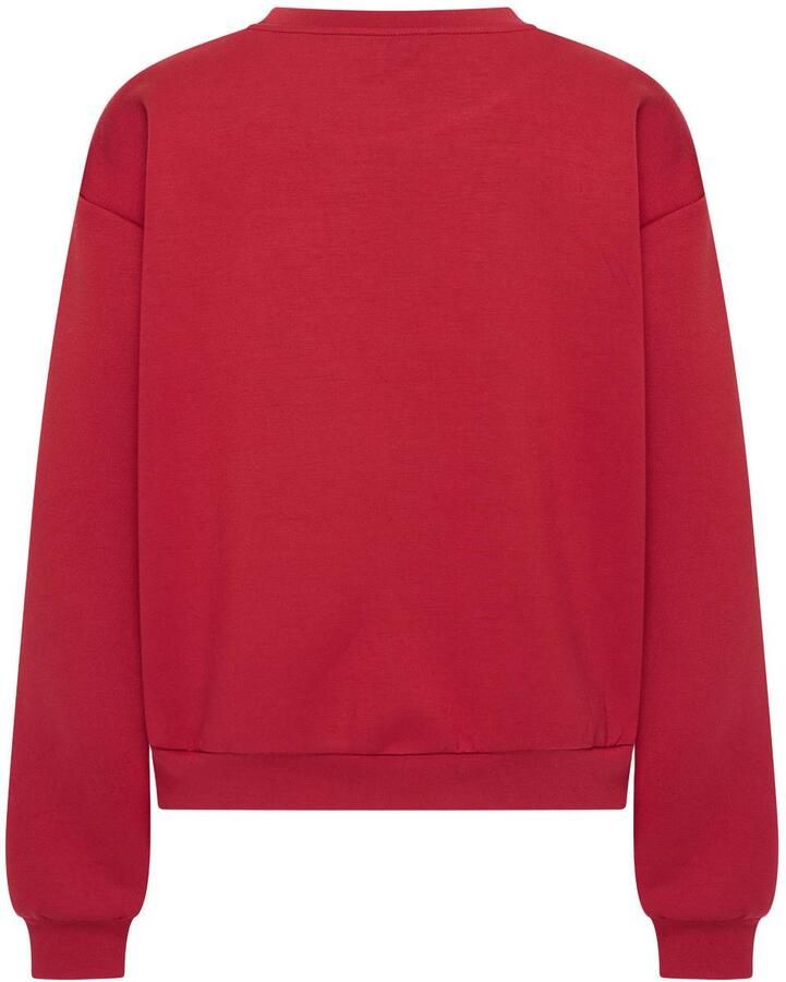 Claudia Sträter CLAUDIA BY CLAUDIA STRÄTER sweater rood wit - Foto 2