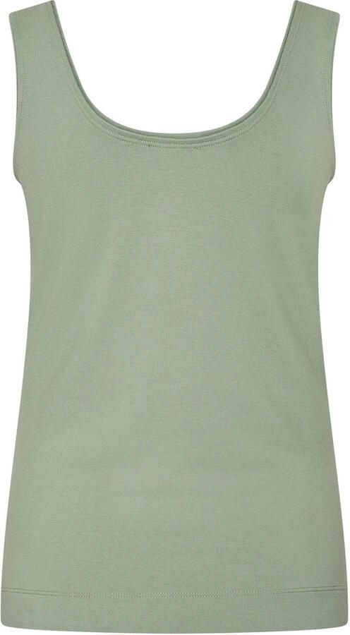 Claudia Sträter CLAUDIA BY CLAUDIA STRÄTER tanktop groen fijn gebreid