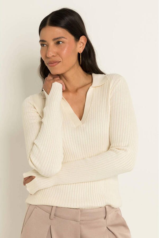 Claudia Sträter CLAUDIA BY CLAUDIA STRÄTER top beige - Foto 3