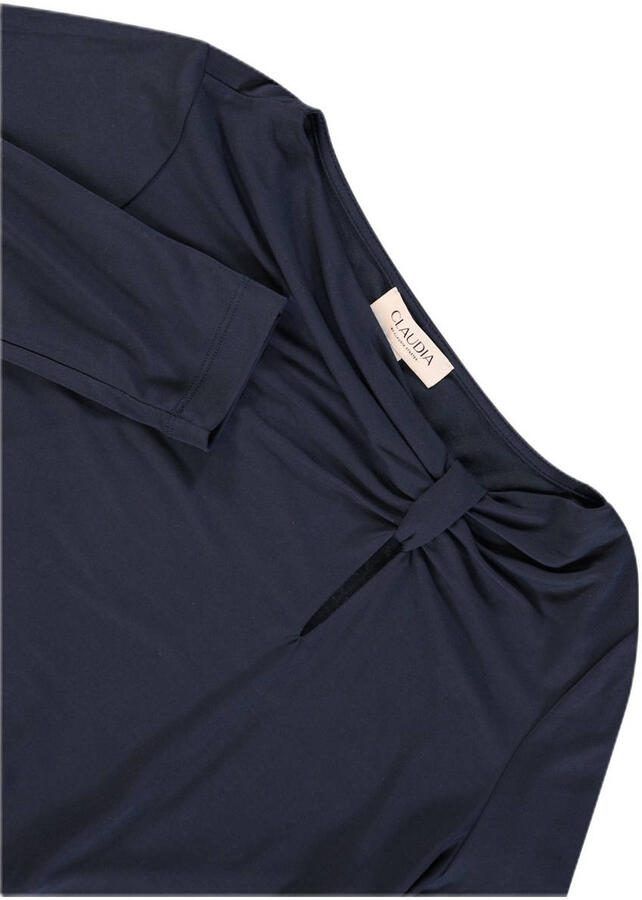 Claudia Sträter CLAUDIA BY CLAUDIA STRÄTER top donkerblauw gebreid - Foto 2