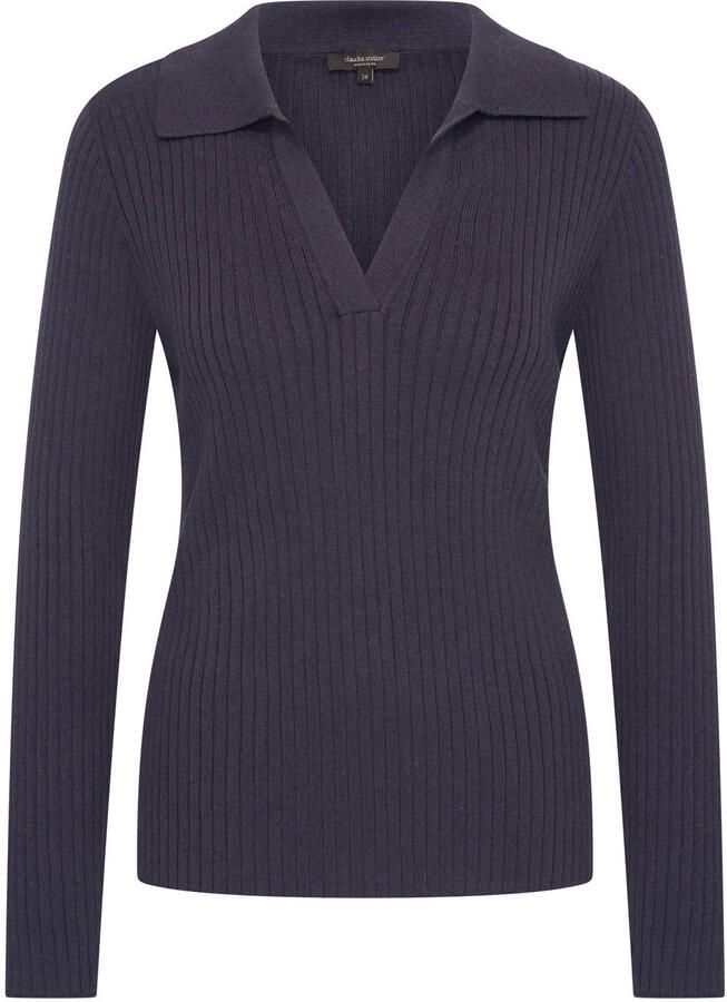 Claudia Sträter CLAUDIA BY CLAUDIA STRÄTER top donkerblauw