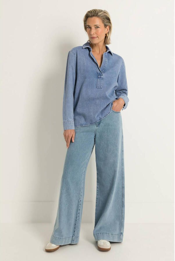 Claudia Sträter CLAUDIA BY CLAUDIA STRÄTER top light blue denim