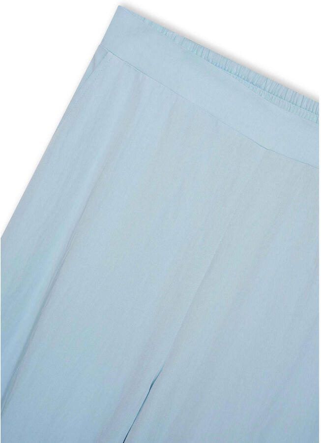 Claudia Sträter CLAUDIA BY CLAUDIA STRÄTER wide leg broek lichtblauw - Foto 2