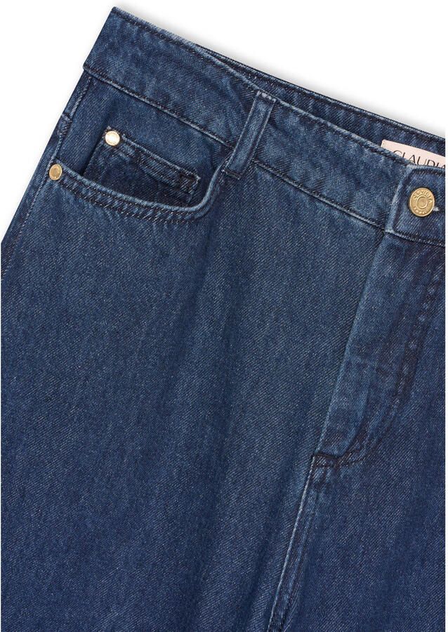 Claudia Sträter CLAUDIA BY CLAUDIA STRÄTER wide leg jeans donkerblauw - Foto 2