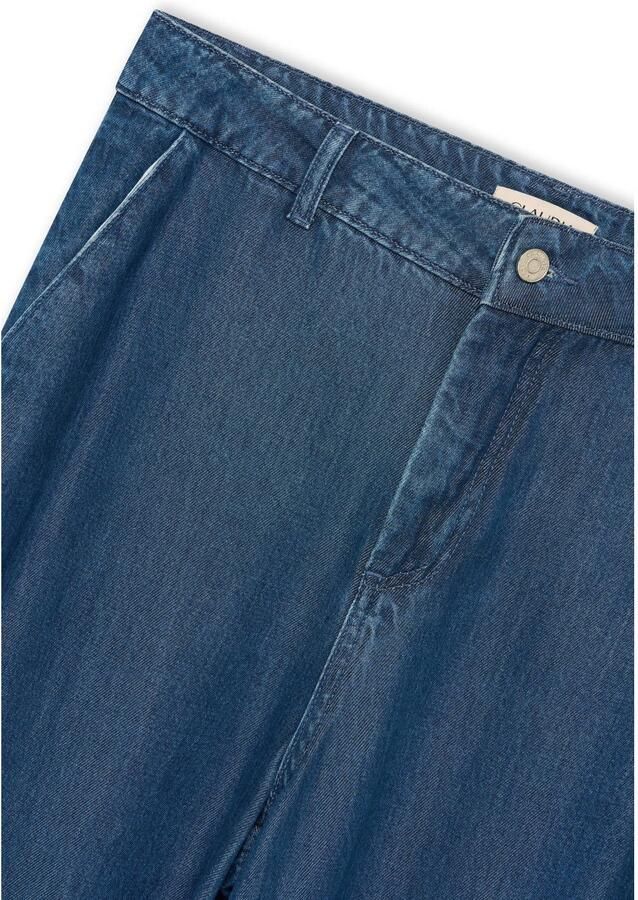 Claudia Sträter CLAUDIA BY CLAUDIA STRÄTER wide leg jeans mediumblauw - Foto 2