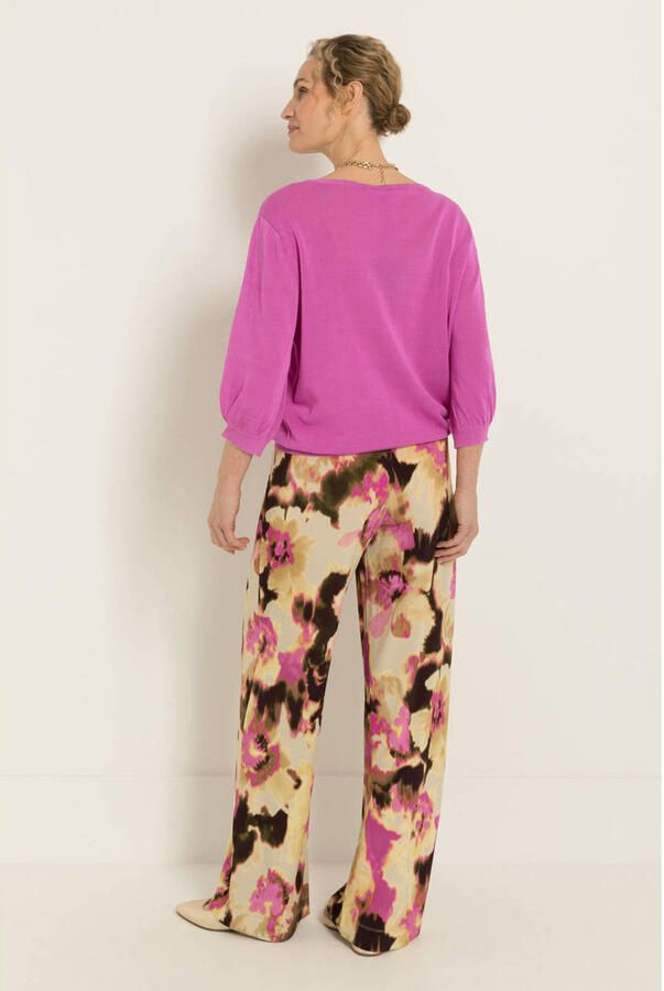 Claudia Sträter CLAUDIA BY CLAUDIA STRÄTER wide leg regular waist broek multi - Foto 2