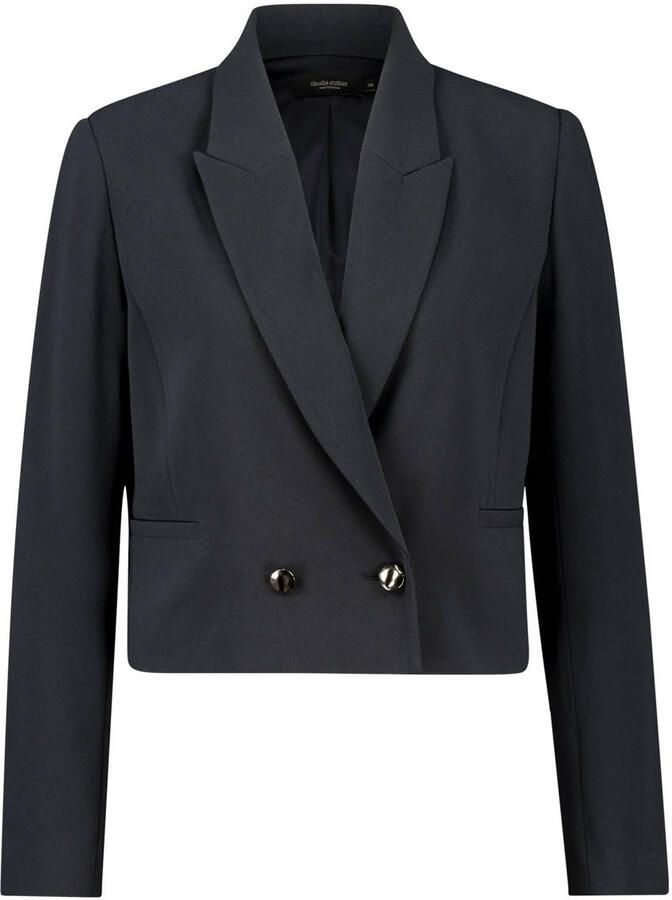 Claudia Sträter cropped blazer marine