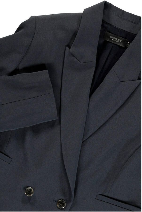 Claudia Sträter cropped blazer marine - Foto 2