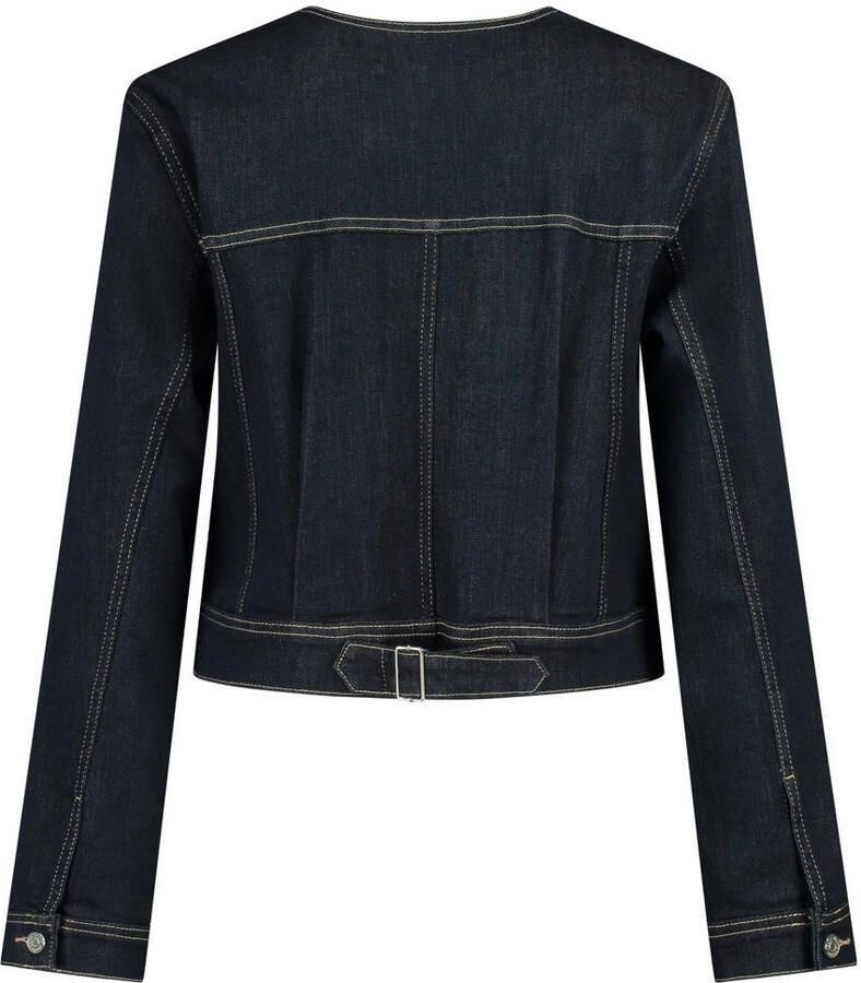 Claudia Sträter denim spijkerjas dark blue denim - Foto 2