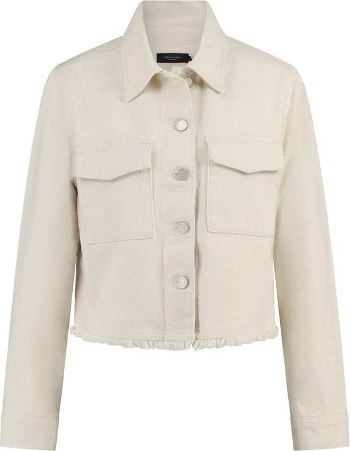 Claudia Sträter denim spijkerjas ecru