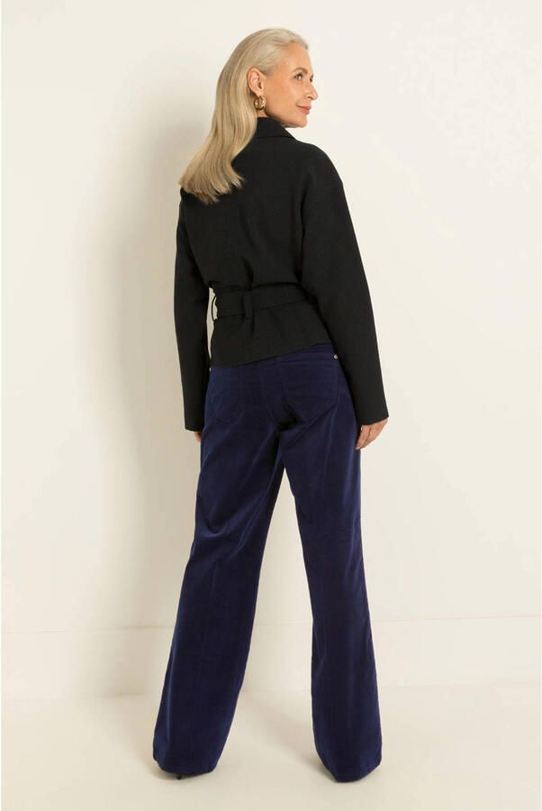 Claudia Sträter flared jeans blauw - Foto 3